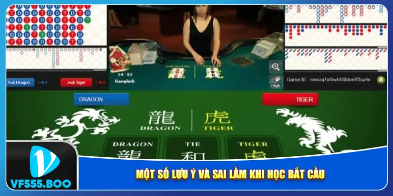 Một số lưu ý và sai lầm khi học bắt cầu